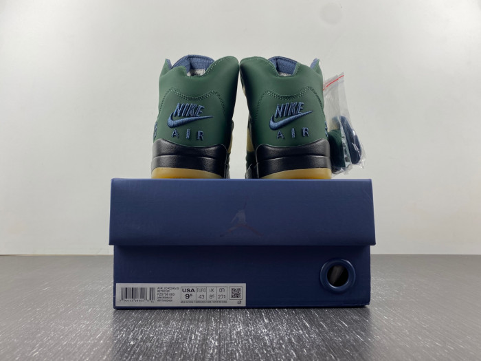 Air Jordan 5 "Navy Green” AMM  FZ5758-003