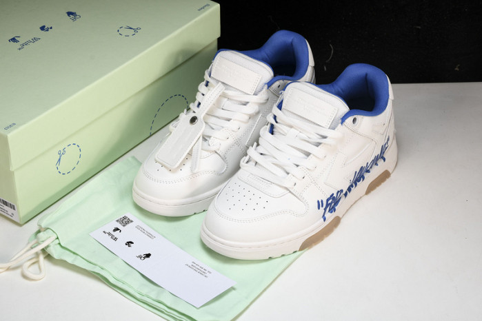 OFF-WHITE Out Of Office "OOO" Low Tops