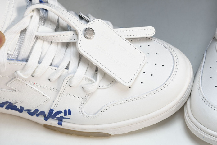 OFF-WHITE Out Of Office "OOO" Low Tops