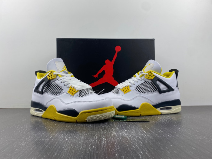 Jordan 4 Retro Vivid Sulfur AQ9129-101