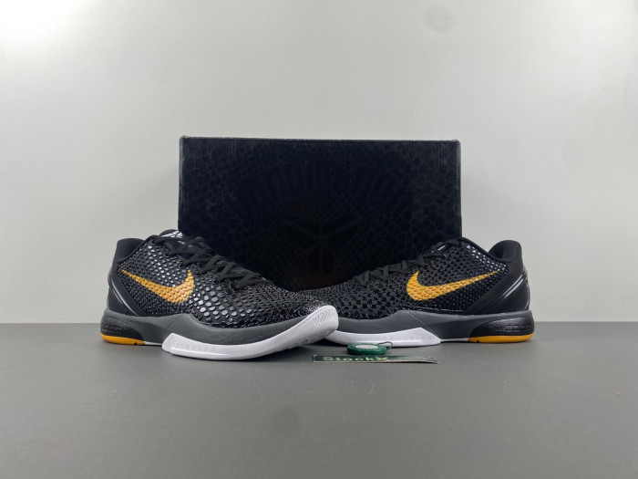 Nike Kobe 6 Black Del Sol   429659-002