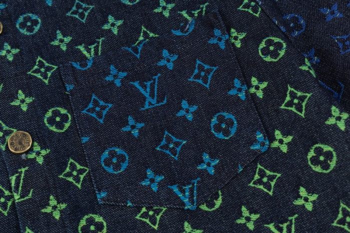 LV demin polos upshoe