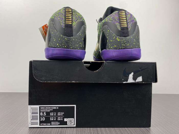 Nike Kobe 9 Low Mamba Moment  677992-99