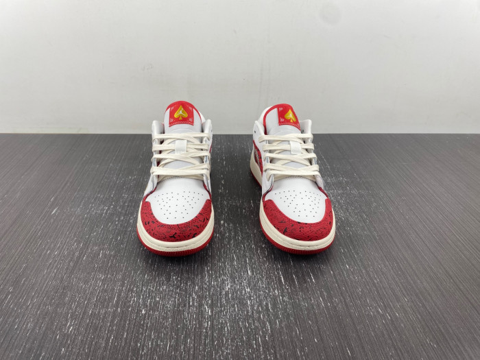 Jordan 1 Low Spades   DJ5186-100