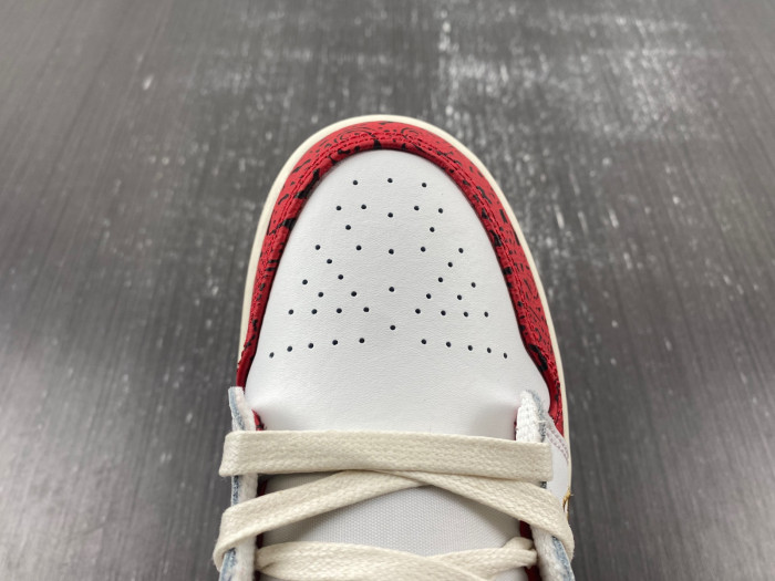 Jordan 1 Low Spades   DJ5186-100