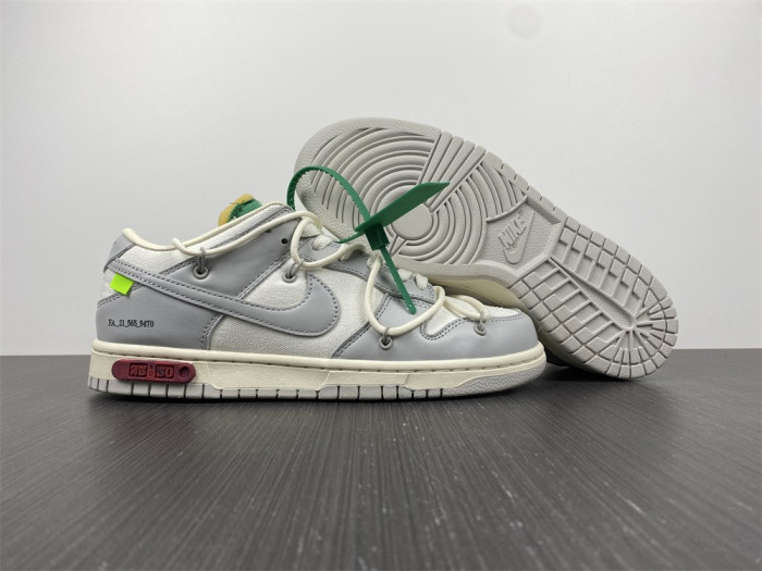 Nike Dunk Low Off-White Lot 25   DM1602-121