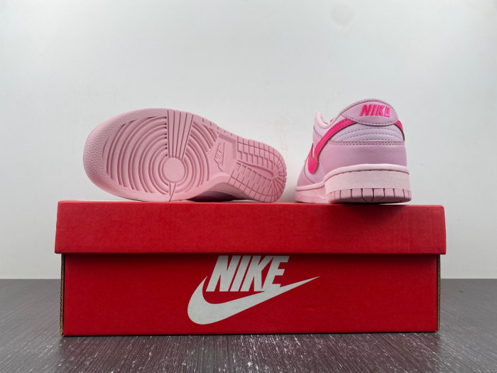 Nike Dunk Low Triple Pink (GS)    DH9765-600