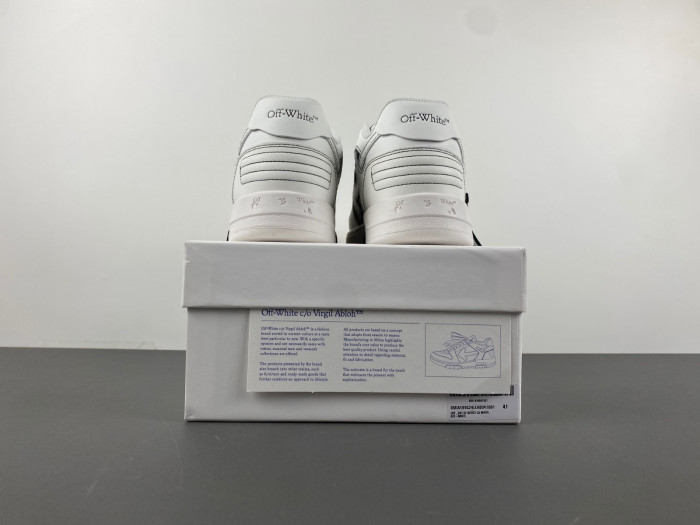 OFF-WHITE Out Of Office "OOO" Low Tops
