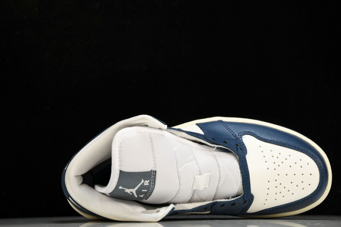 Air Jordan 1 Mid French Blue   BQ6472-414