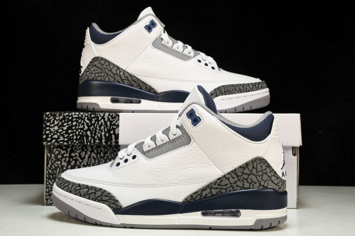 Air Jordan 3  Midnight Navy  CT8532-140