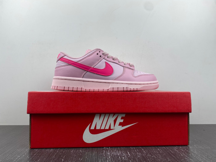 Nike Dunk Low Triple Pink (GS)    DH9765-600