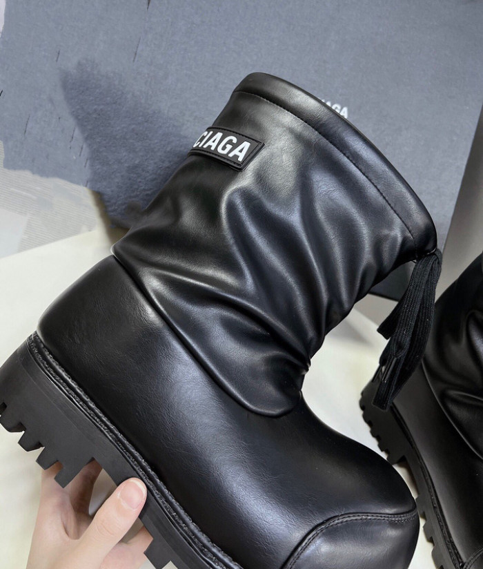 Ba*len*cia*ga boots (leather)