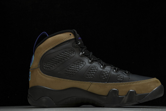 Jordan 9 Retro Light Olive Concord   CT8019-034