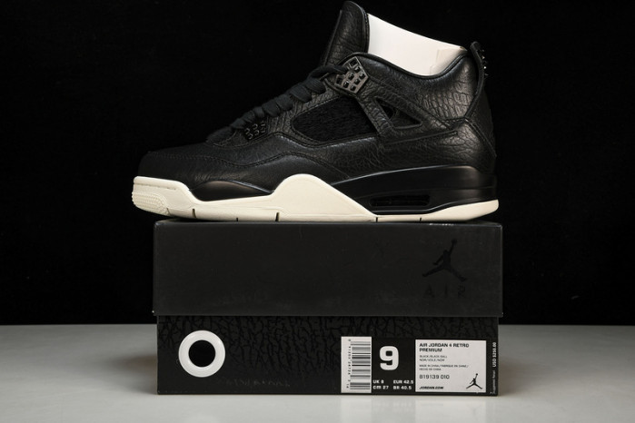 Jordan 4 Retro Pony Hair Black  819139-010