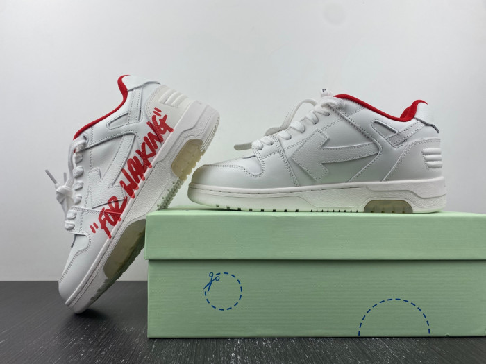 OFF-WHITE Out Of Office "OOO" Low Tops
