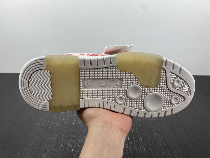 OFF-WHITE Out Of Office "OOO" Low Tops