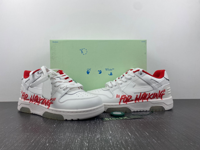 OFF-WHITE Out Of Office "OOO" Low Tops