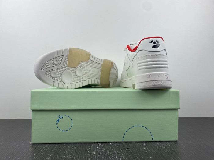 OFF-WHITE Out Of Office "OOO" Low Tops
