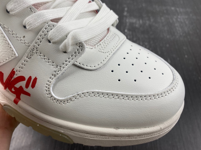OFF-WHITE Out Of Office "OOO" Low Tops