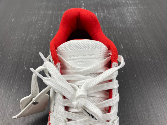 OFF-WHITE Out Of Office "OOO" Low Tops