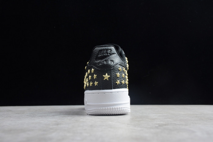 NIKE AIR FORCE 1 LOW STARS BLACK AR0639-001
