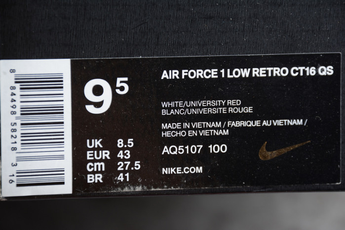 NIKE AIR FORCE 1 LOW FO FI FO AQ5107-100