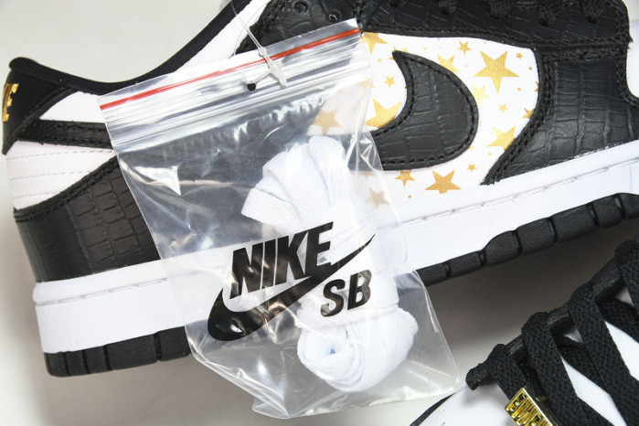 nike sb dunk low stars black  dh3228-102