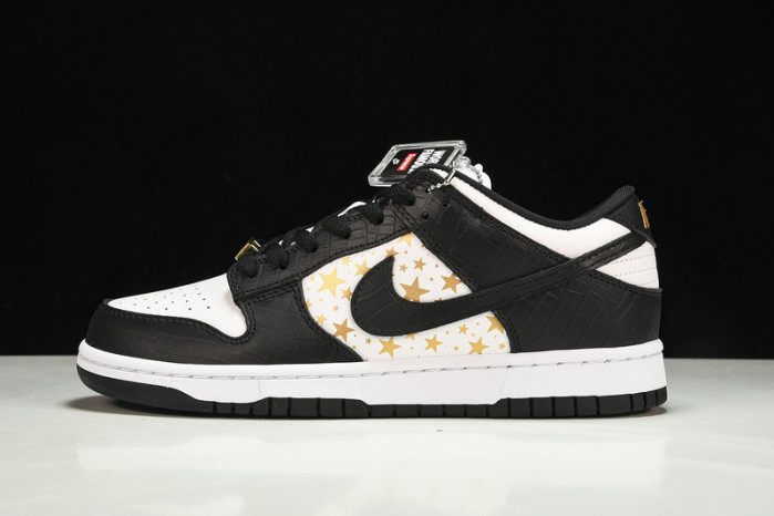 nike sb dunk low stars black  dh3228-102