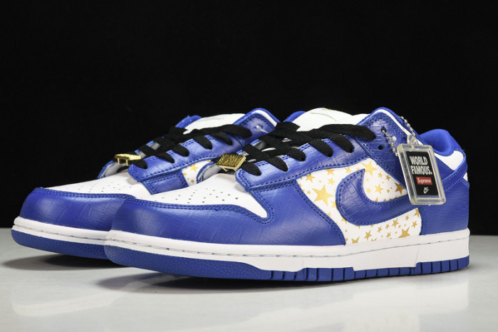 nike sb dunk low stars hyper royal  dh3228-100