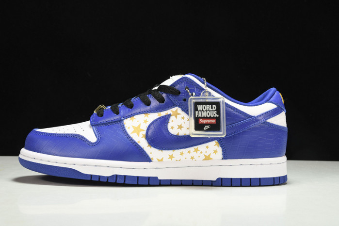 nike sb dunk low stars hyper royal  dh3228-100
