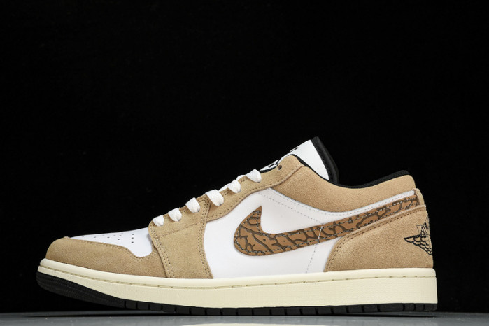 Jordan 1 Low SE Brown Elephant  DZ4130-201