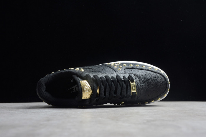 NIKE AIR FORCE 1 LOW STARS BLACK AR0639-001