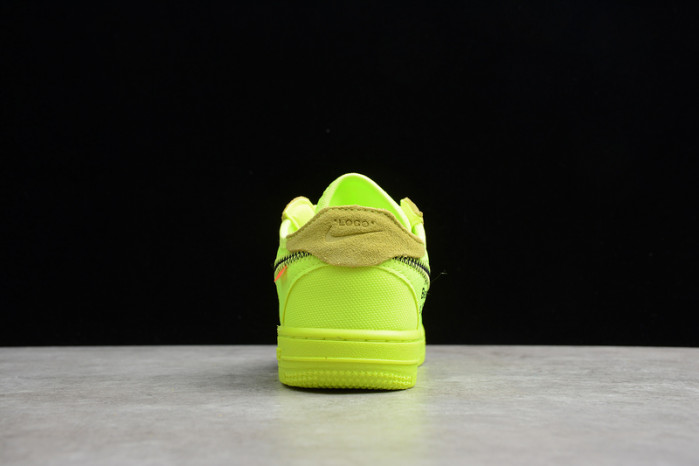 Air Force 1 TD x Off White VOLT HYPER JADE CONE Toddler BV0853-700