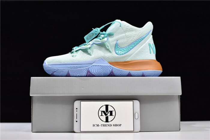 NIKE KYRIE 5 X SPONGEBOB Squidward (House of Hoops Special Box)  CJ6951-300