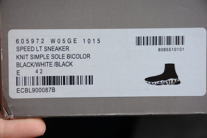 Ba*len*cia*ga speed sneaker