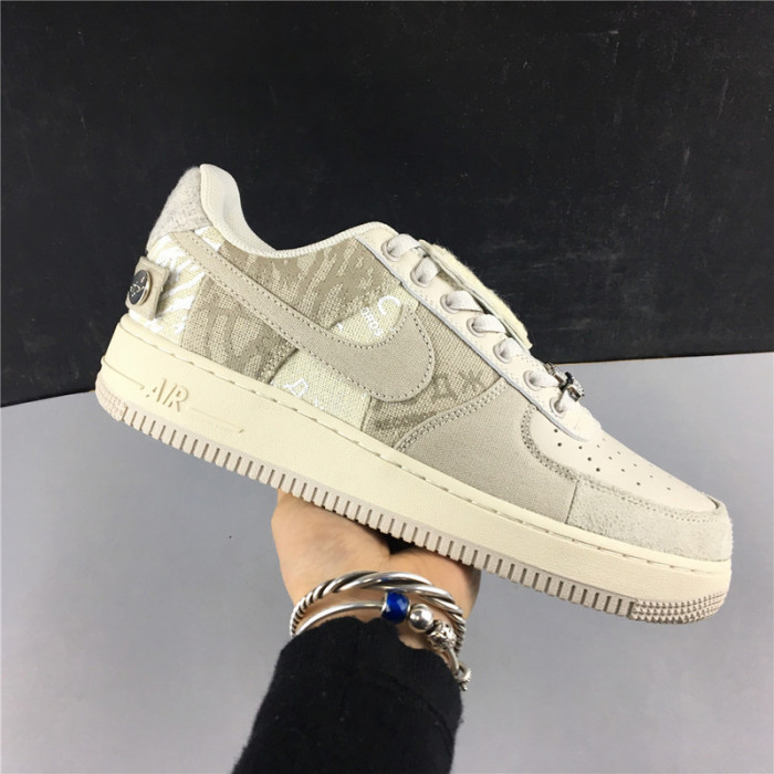 NIKE AIR FORCE 1 x Travis Scott  White Grey  CN2405-902