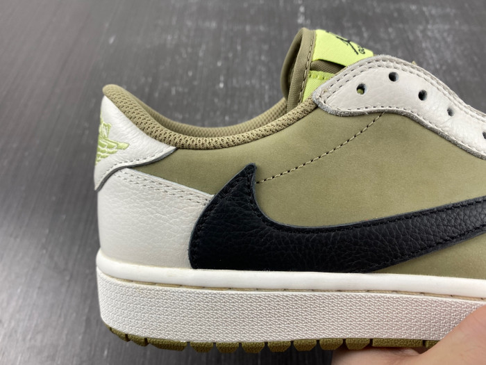 Jordan 1 Retro Low Golf Travis Scott Neutral Olive