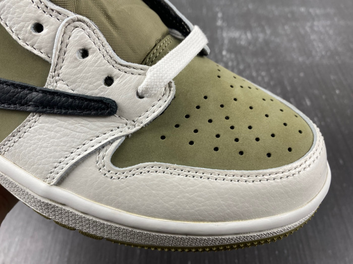 Jordan 1 Retro Low Golf Travis Scott Neutral Olive