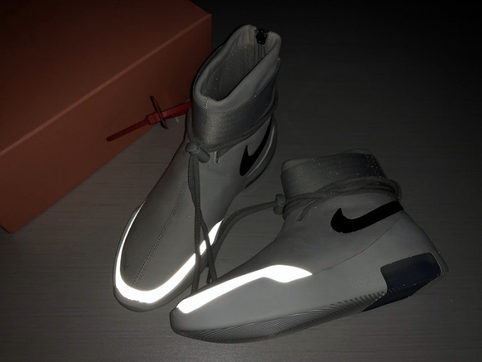 Nike Air Fear of God 1  SA Light Bone Black  AT9915-002