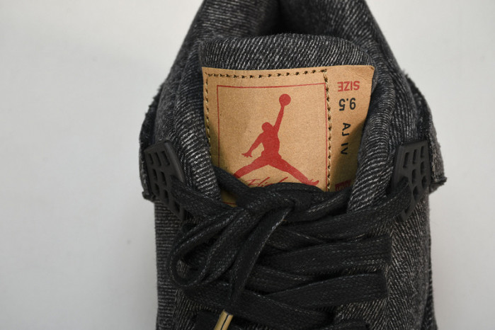 air jordan 4 retro L*v*s nrg  L*v*s - black denim ao2571-001