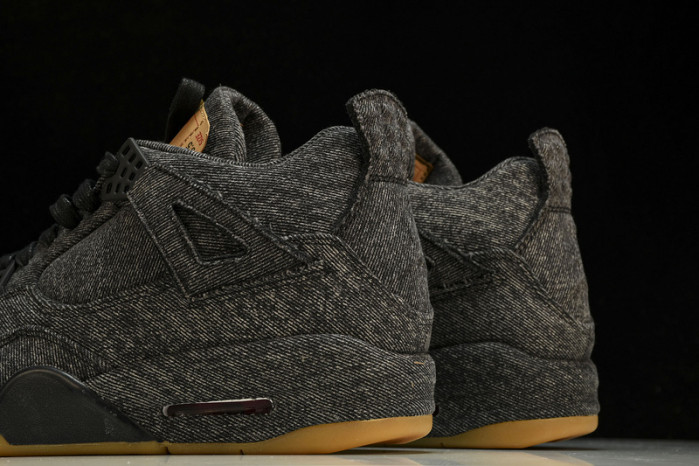 air jordan 4 retro L*v*s nrg  L*v*s - black denim ao2571-001