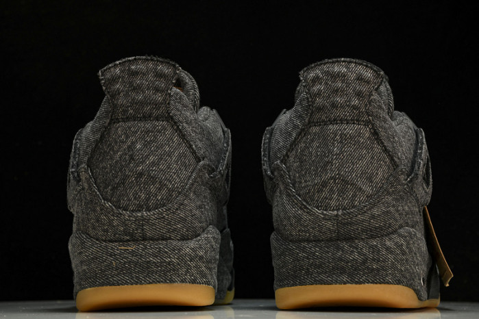 air jordan 4 retro L*v*s nrg  L*v*s - black denim ao2571-001