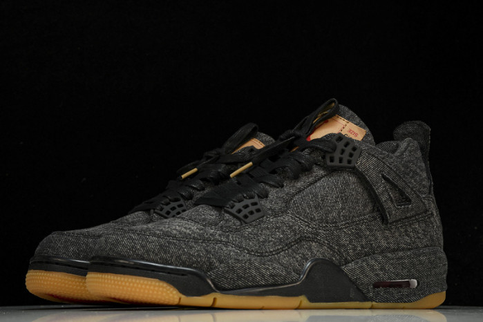 air jordan 4 retro L*v*s nrg  L*v*s - black denim ao2571-001