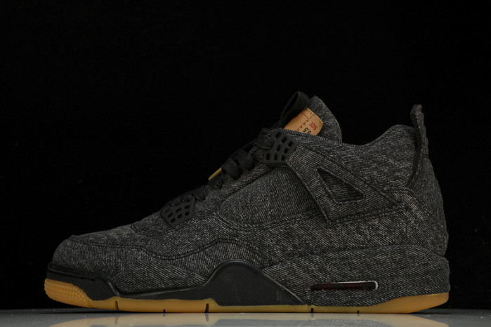 air jordan 4 retro L*v*s nrg  L*v*s - black denim ao2571-001