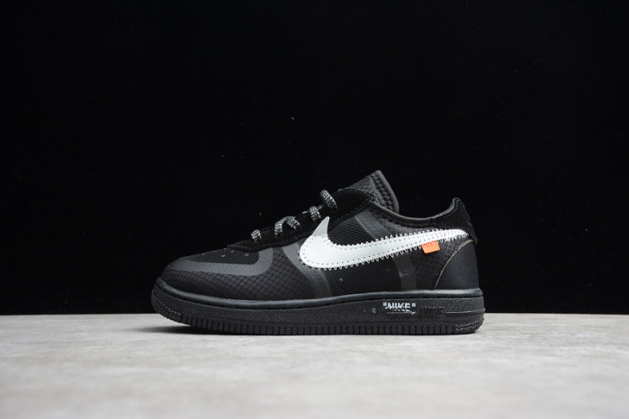 Air Force 1 Low O-W Black  (TD)  BV0853-001