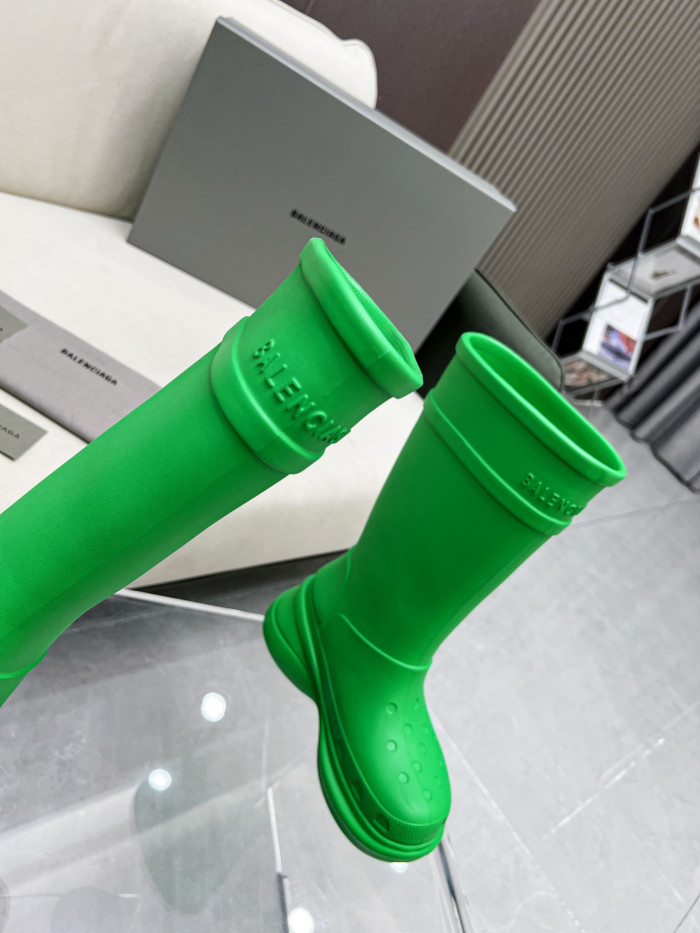 Ba*len*cia*ga x crocs boot green (w) 677388w1s8e3033