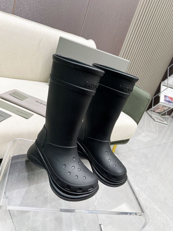 Ba*len*cia*ga x crocs boot black (w) 677388w1s8e1000