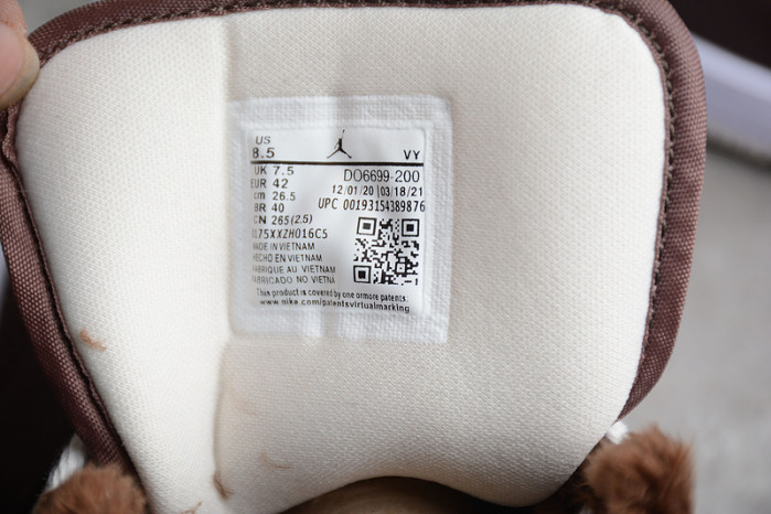 JORDAN 1 MID SE BROWN BASALT OATMEAL DO6699-200
