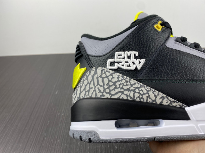 Jordan 3 Retro Oregon Ducks Pit Crew Black HO11-MNJDLS-5