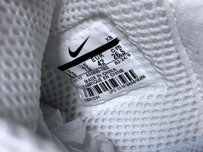 O-W x Nike Air Presto White  AA3830-100